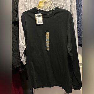 Black long sleeve carhartt shirt